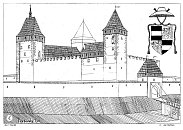 Horšovský Týn III ve 14. stol. podle J. Úlovce