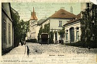 Benešov nad Ploučnicí – Horní zámek – dobová pohlednice