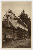 Benešov nad Ploučnicí – Konojedský dům – pohlednice (1917)