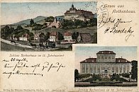 Červený Hrádek – pohlednice (1903)