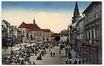 Chomutov – pohlednice (1914)