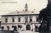 Čížkovice – pohlednice (1918)