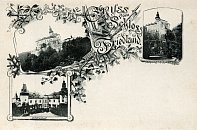Frýdlant – pohlednice (1898)