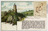 Frýdštejn – pohlednice (1906)