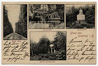 Krásný Dvůr – pohlednice (1909)