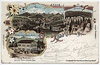 Kyjovský hrádek – pohlednice (1899)