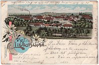Libočany – pohlednice (1900)