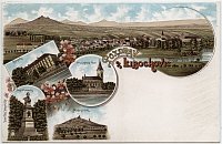 Libochovice – pohlednice (1900)