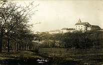Nový Hrad u Jimlína – dobová pohlednice