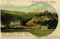 Šarfenštejn–Ostrý – pohlednice (1906)