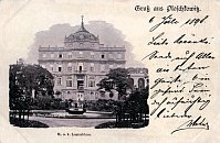 Ploskovice – pohlednice (1898)