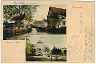 Ploskovice – dobová pohlednice