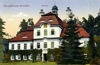 Svojkov – zámek – dobová pohlednice