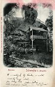 Svojkov – hrad – pohlednice (1902)