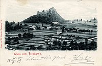 Tolštejn – pohlednice (1899)