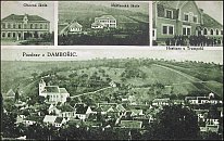 Damboice  pohlednice (1920)