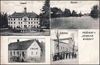 Doln Ronka  pohlednice (1923)