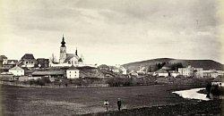 Markušovce – hrad a kaštel – fotografie kolem r. 1870