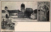 Panensk Tnec  pohlednice (1899)