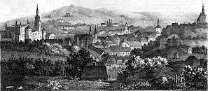 Banská Štiavnica – dobové vyobrazení (1863)