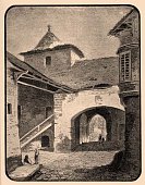 Bzovík – dobové vyobrazení (1872)