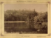 Haličský zámok z parku – fotografie (1898)
