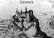 Lietava – vyobrazení M. Greischera (1680)